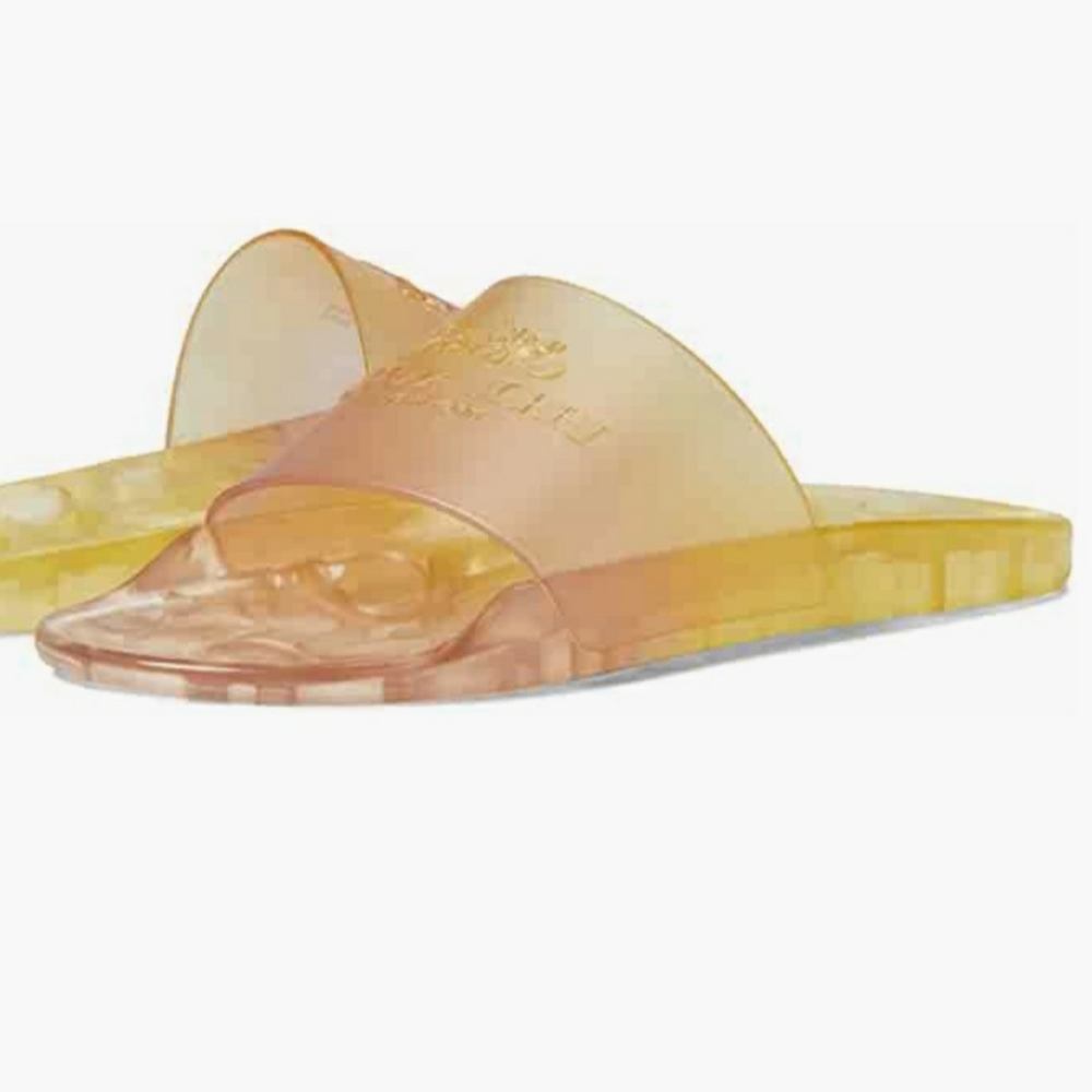 Women Coach Jelly Slippers - Picture 4 of 5